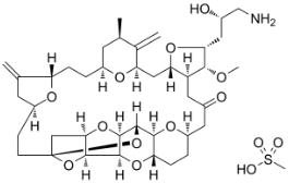 Eribulin mesylate Structure