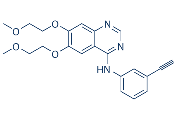 Erlotinib (CP-358774) Structure