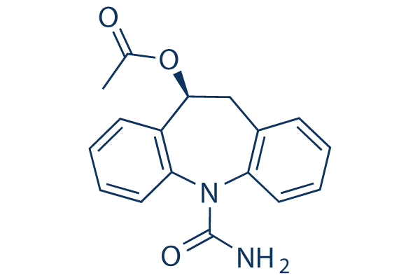 Eslicarbazepine Acetate Structure