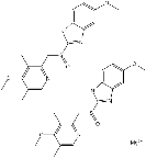 Esomeprazole Magnesium Structure