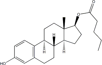 Estradiol valerate Structure