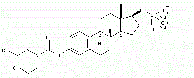 Estramustine phosphate sodium Structure