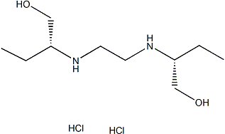 Ethambutol hydrochloride Structure