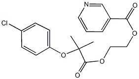 Etofibrate Structure