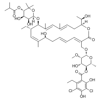 Fidaxomicin Structure