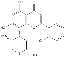 Flavopiridol hydrochloride Structure