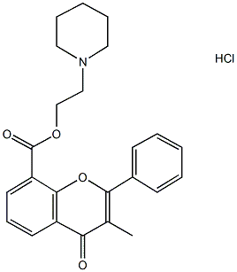 Flavoxate hydrochloride Structure