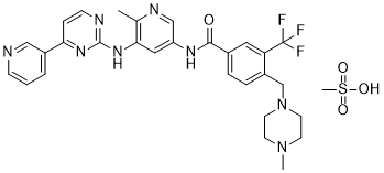 Flumatinib mesylate Structure