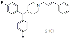 Flunarizine 2HCl Structure