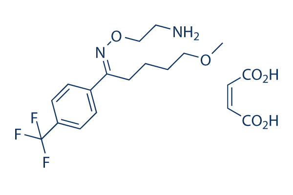 Fluvoxamine maleate Structure