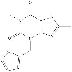 Furafylline Structure