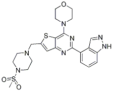 GDC-0941 (Pictilisib) Structure