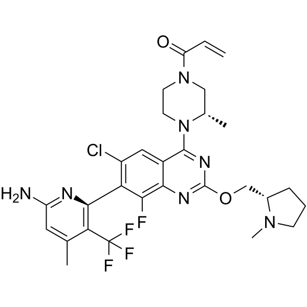 Divarasib Structure