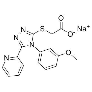 GJ103 sodium salt  Structure