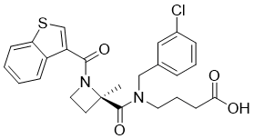 GLPG0974 Structure