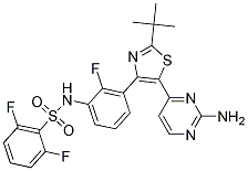 Dabrafenib Structure