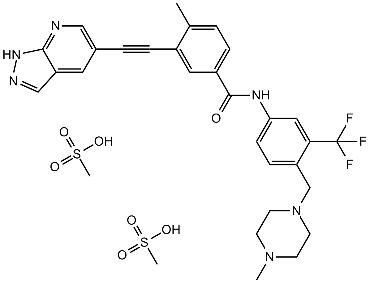 GZD824 Dimesylate Structure