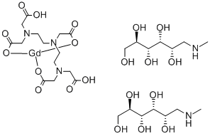 Gadopentetate dimeglumine Structure