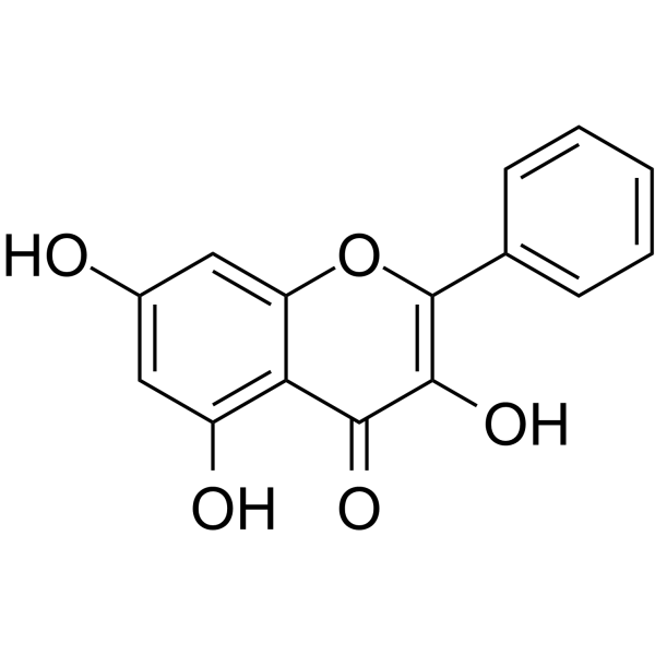 Galangin Structure