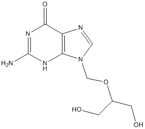 Ganciclovir Structure