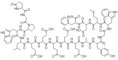 Gastrin-I (human) Structure