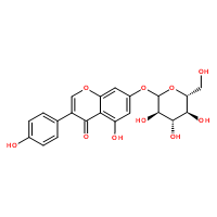 Genistin Structure