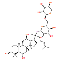 Ginsenoside-F3 Structure