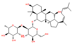Ginsenoside-F4 Structure