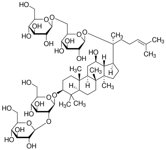 Ginsenoside Rb1 Structure