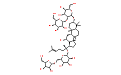 Ginsenoside-Rc Structure
