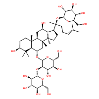 Ginsenoside-Rd Structure