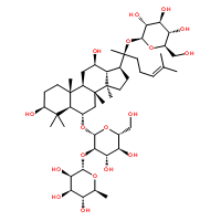 Ginsenoside-Re Structure