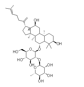 Ginsenoside-Rg6 Structure