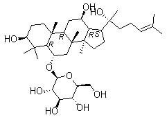 (R)Ginsenoside-Rh1 Structure
