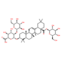 Ginsenoside-Ro Structure