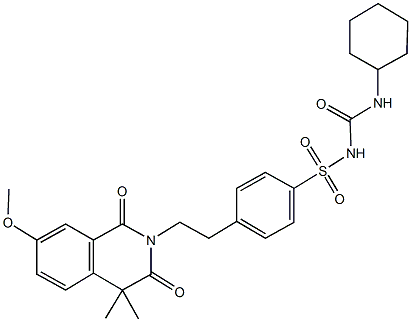 Gliquidone Structure