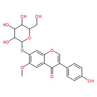 Glycitin Structure