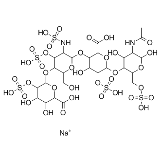 Heparin sodium Structure