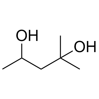 Hexylene glycol Structure