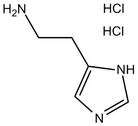 Histamine dihydrochloride Structure