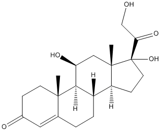 Hydrocortisone Structure