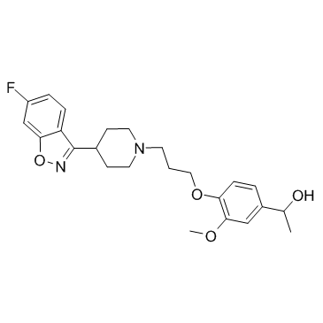 Hydroxy Iloperidone Structure