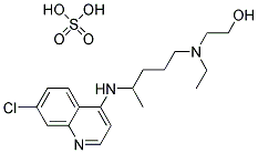 Hydroxychloroquine Sulfate Structure