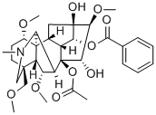 Hypaconitine Structure