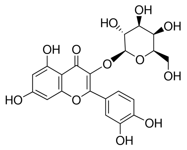 Hyperoside Structure