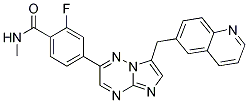 Capmatinib (INCB28060) Structure