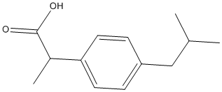 Ibuprofen Structure