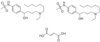 Ibutilide fumarate Structure