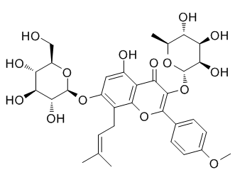 Icariin Structure