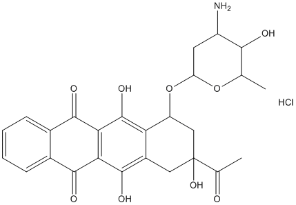 Idarubicin HCl Structure